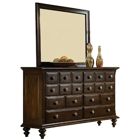 Dresser & Mirror Set